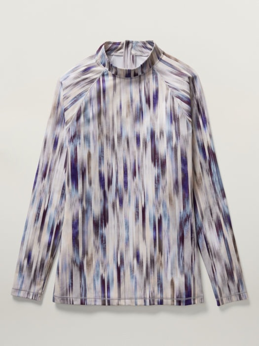 Athleta Multicolored North Point Rashguard In Grey Abstract - Picture 4 of 13